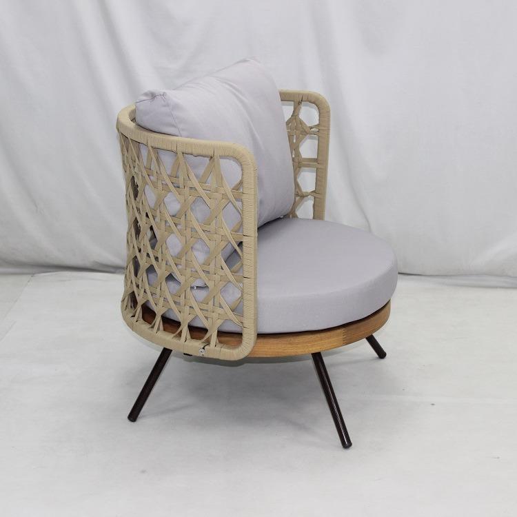 户外柚别木休闲CF3266-A藤院编沙发组合设计师庭墅阳台板房单人藤