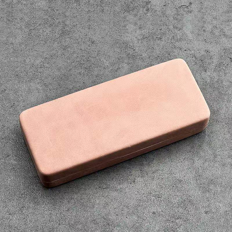 眼镜盒ins少女便携款近视眼睛男生防压简约创意个性棉麻收纳学生