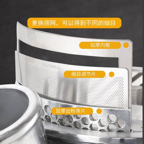 流水式中药材碎机中粉药打粉超机草药细研磨商用超微磨粉OYQ机机