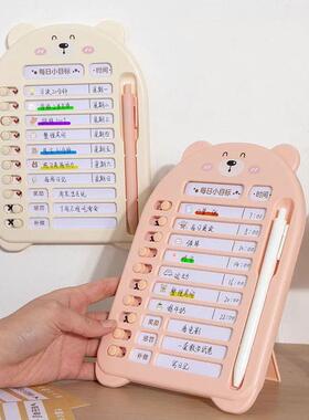 Reusable Chore Chart Planning Board Portable Memo Checklist