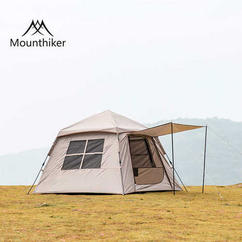 帐篷防雨mounthiker自动户外小帽防风支架新款露营地