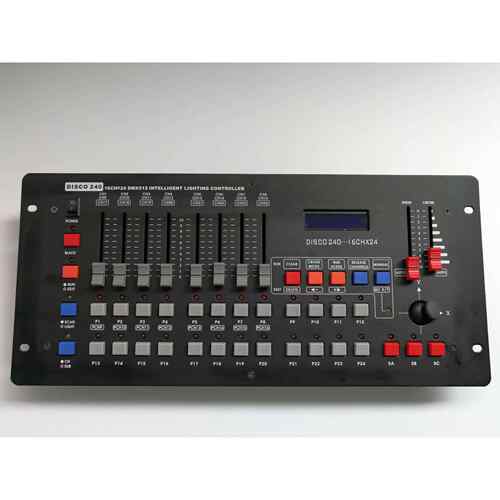 厂家直供disco240控台DMX512控制器LED帕灯摇头光束舞台灯光控台