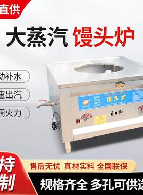 商用液化气蒸馒头炉煤气蒸炉双风机天然气大功率双节能蒸汽蒸箱