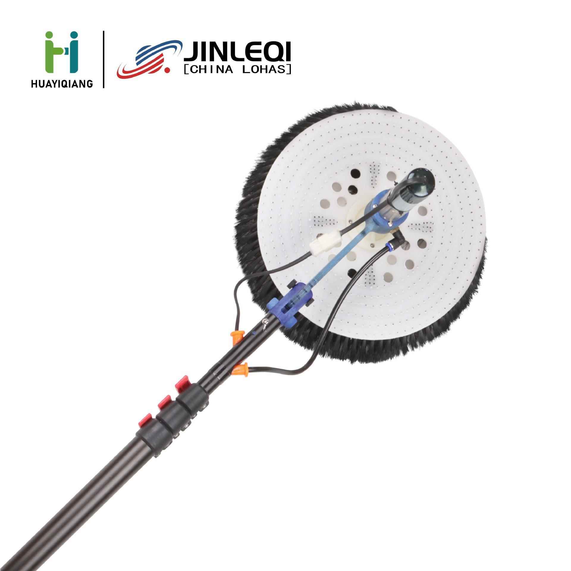 太阳能光伏板清洗刷机工具招牌建筑外墙专业电动设备机器人伸缩