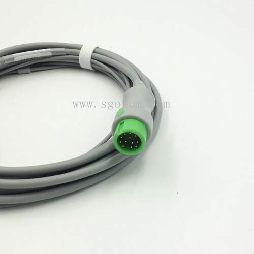 适用T5 T6 T8 IPM10 9800 IMEC10一体5导联夹式 12针导联线