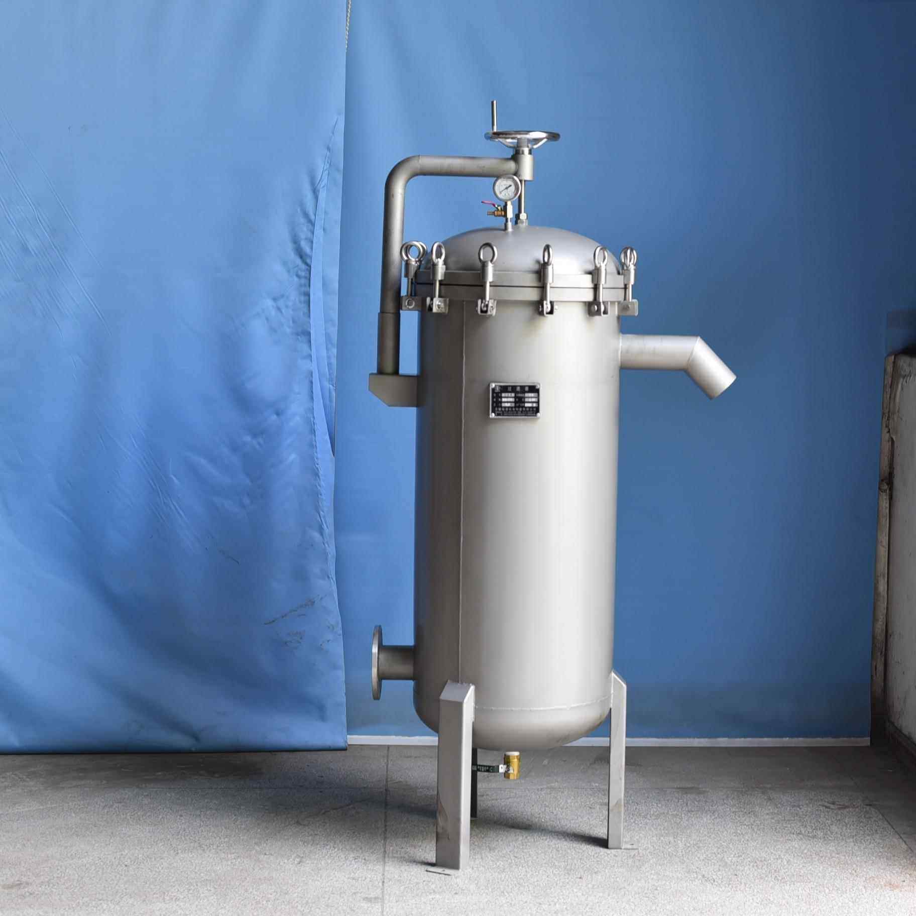 袋式过器不锈钢袋滤器四滤袋CYG-4D-2式喷式砂过滤器工业涂料过过