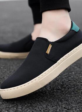 Summer large size 48 men canvas shoes man loafers cloth shoe