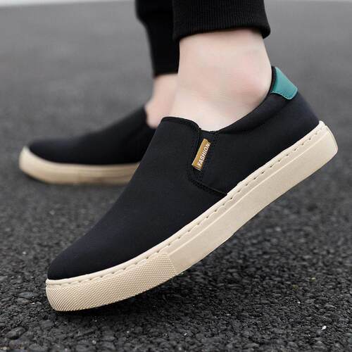 Summer large size 48 men canvas shoes man loafers cloth shoe