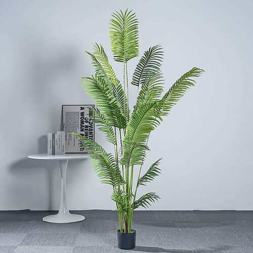 散尾葵落仿真绿散尾葵-植栽家居造客厅大型植物装饰景假树地盆盆