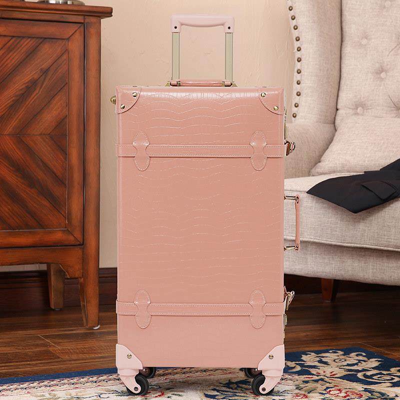 正品特价清箱仓行李箱女学生日韩复古拉杆男箱皮箱外密码旅贸行万