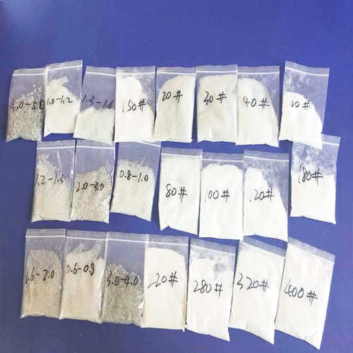 厂家直供 实心玻璃微珠 喷砂研磨玻璃珠 道路标线用反光玻璃珠