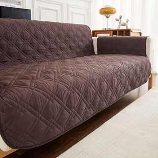 畅销绗缝躺椅沙发套一体双线菱形沙发罩耐磨防水沙发垫