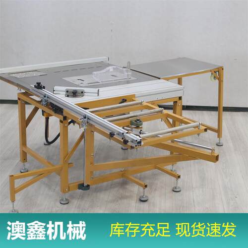 精密推台锯无尘锯台锯多功能摇臂锯台木工工作台
