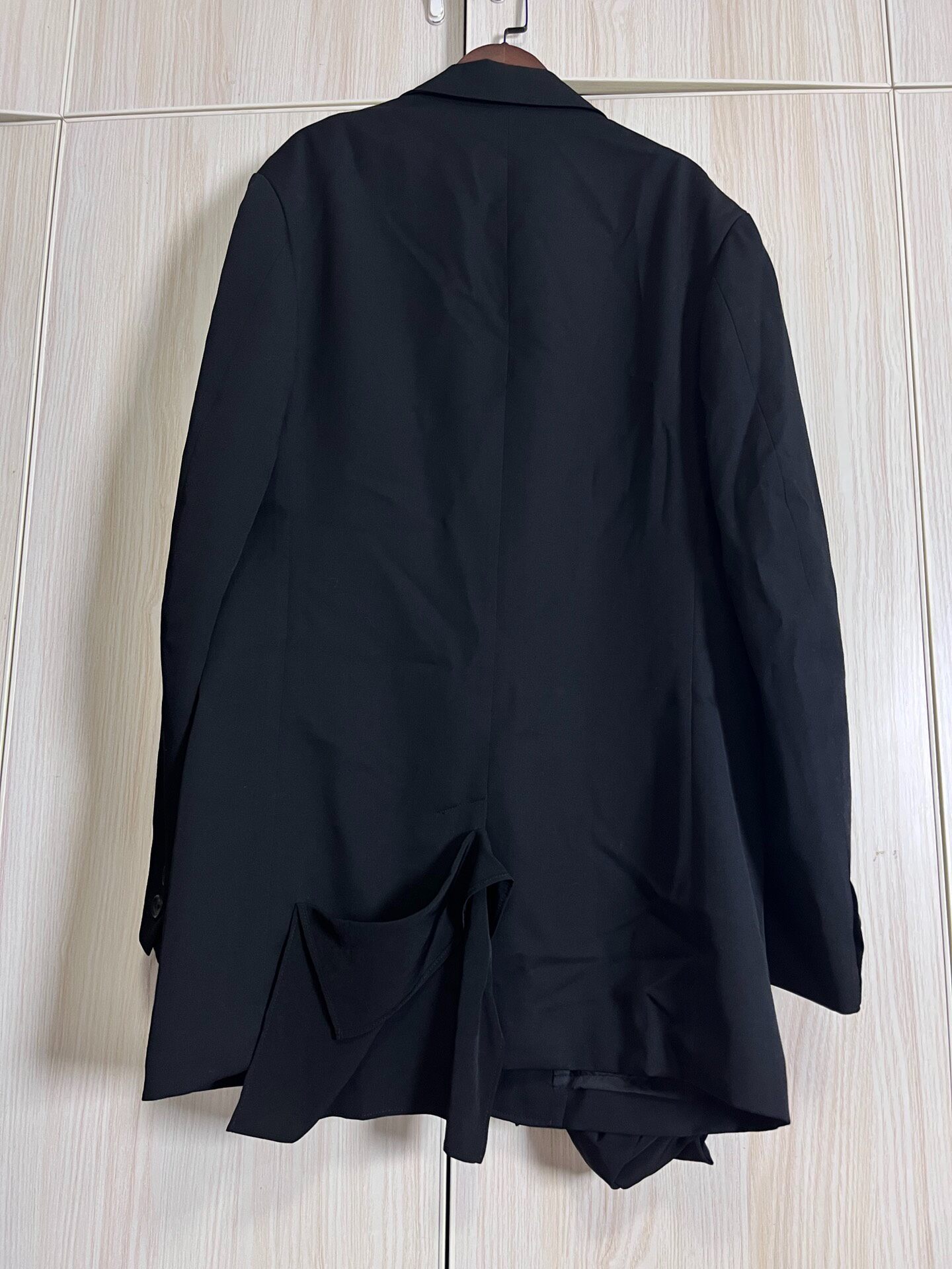 Yohji Yamamoto 23AW Octopus Rope Coat — label