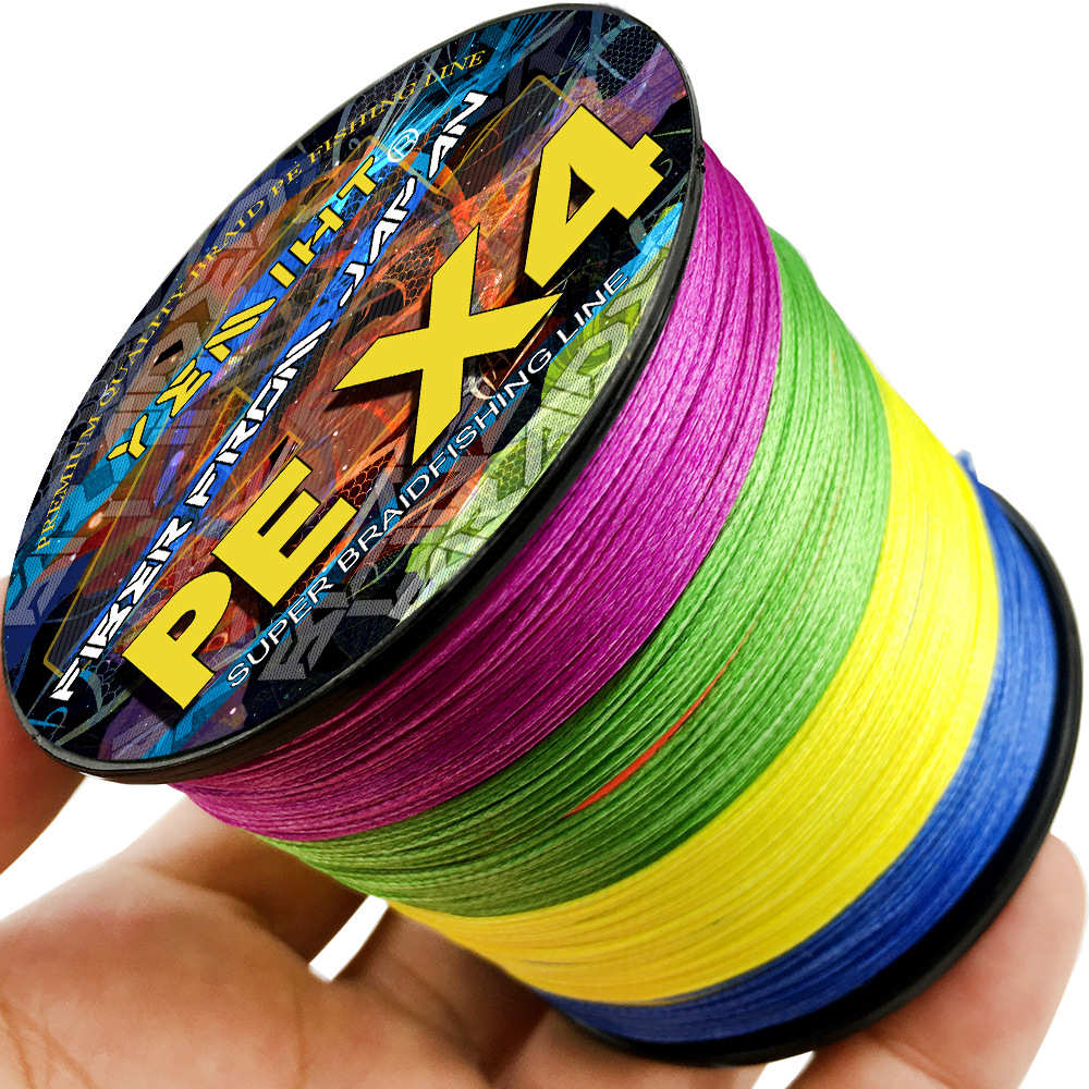 4编1000米PE超强大力马拉力路亚海杆线编织线批发