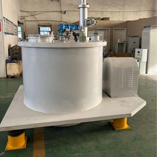 PGZ1250全自动刮刀下卸料离心机-衬塑材质连续进料出料离心机