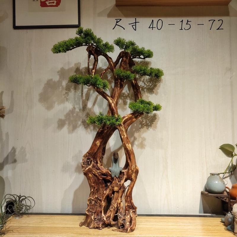 天然根雕木雕枯木木风化沉木自然家居摆件客厅玄关鱼缸造景木头
