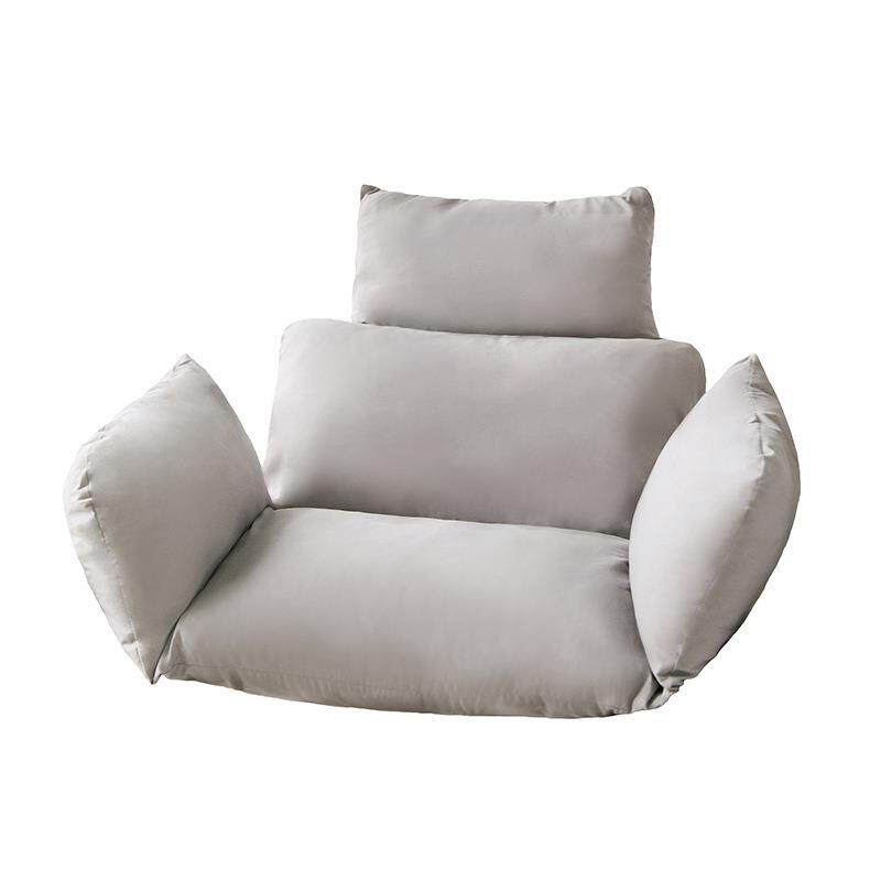 可拆洗垫纯色大藤椅坐垫靠吊兰吊篮垫套垫子夏千垫子吊椅田园