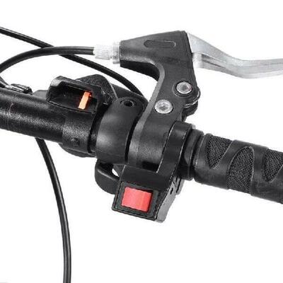 2 in 1 EBike Switch Handlebar On/Off Rocker Switch For