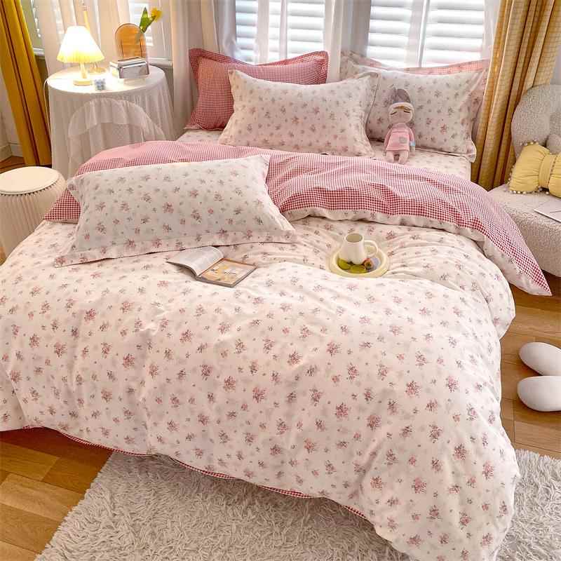 高档南通纺2024新款棉床上四件套100全棉纯全棉18x220x2家40双人0