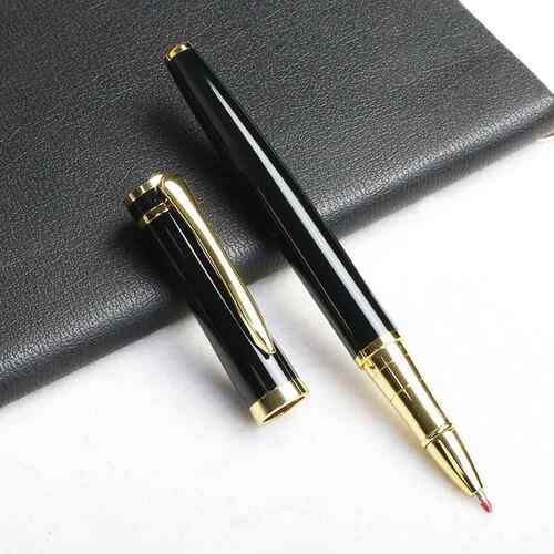 金属流线型礼品套装宝珠笔旋转走珠圆珠笔企业宣传商务签字笔