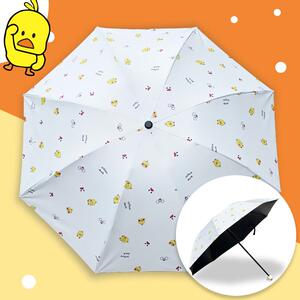 十骨大号双人黑胶防晒太阳伞男女折叠轻便晴雨两用遮阳伞小清新伞