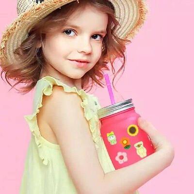 Creative Water Bottle Stickers Three-dimensional Resin