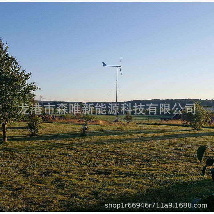 1KW风力发电机1000瓦风光互补系统设备1000W小功率风力发电机组