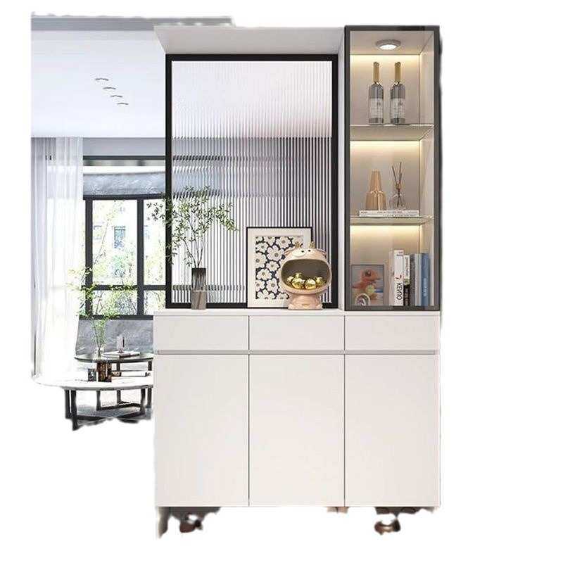 玄关柜玻璃隔断屏风柜入户门口鞋柜一体二合一卧室屏风正对门柜子,住宅家具,门厅/玄关柜/玄关架,淘宝优惠券,粉丝福利购,淘宝优惠卷