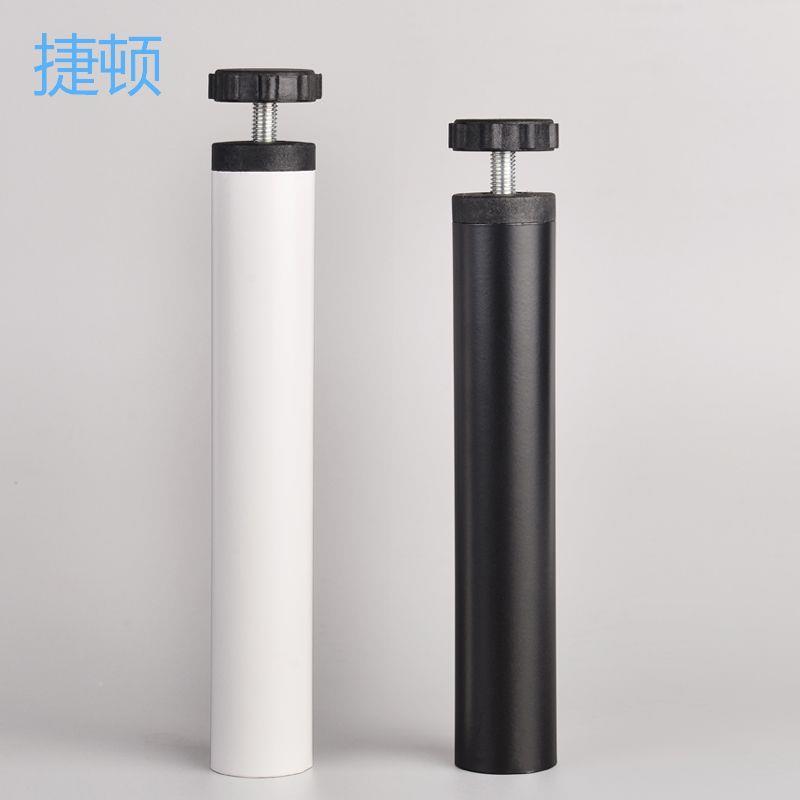 自产排骨架单孔圆形床腿床脚边脚床支撑腿床架配件可调节支撑脚
