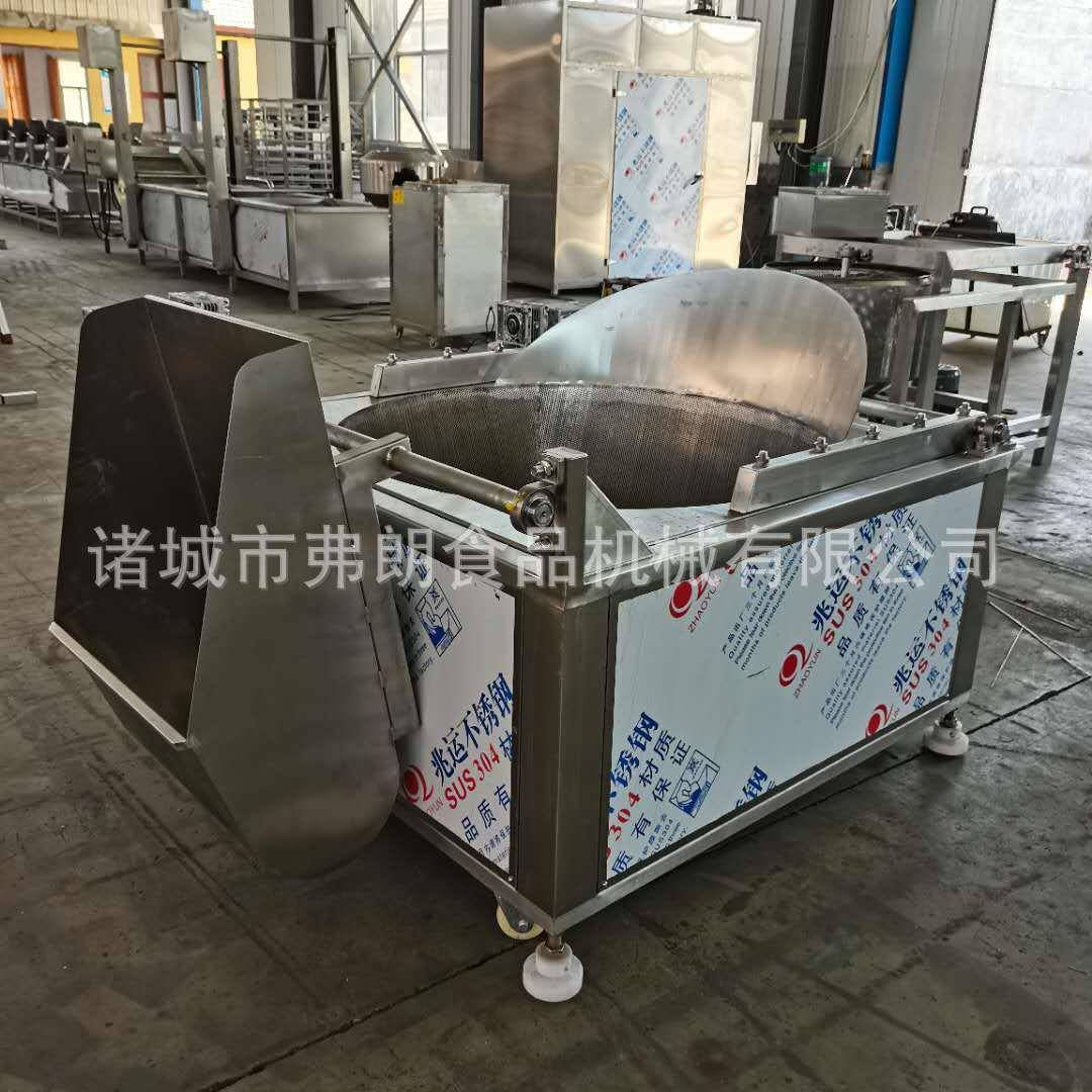 油水混合油炸机全自动小鱼干油炸机豆腐泡油炸机鱿鱼圈油炸机