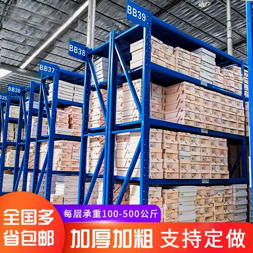 工厂直销家用库房仓储仓库货架置物架多层重型地摊货架铁架子金属