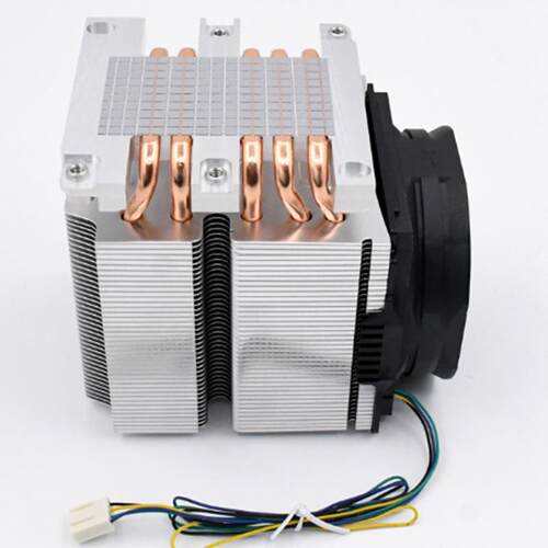 XH-X169 热管散热器五热管大平台TEC半导体高档散热器平台200W