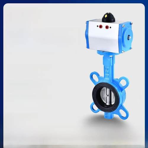 气动蝶阀D671X-16Q304对不锈钢阀门快速截止阀调节阀Dn50 65