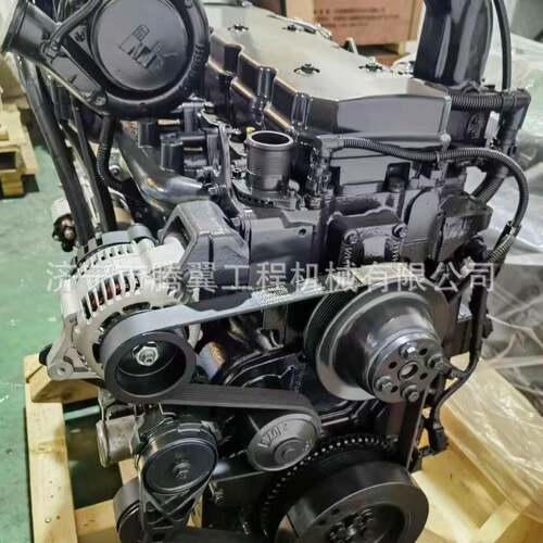 适用GD655-5平地机SAA6D107E-1电喷发动机总成 济宁腾翼机械