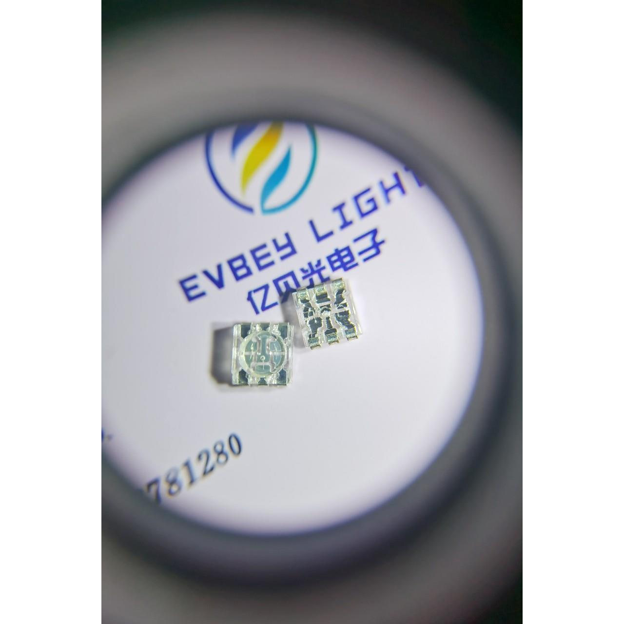 SMD5050RGB模顶0.2W透明支架特高亮贴片LED应用全彩RGB舞台灯珠