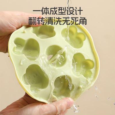 宝宝辅食蒸糕模具猫爪婴儿食品级硅胶可蒸煮工具米糕蛋糕布丁磨具