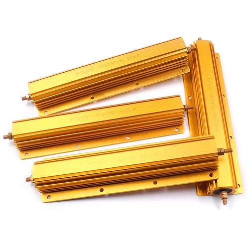 Rxg24-300W大功率金铝壳冷却电阻限流预充解码0.1R/7/20R/10K