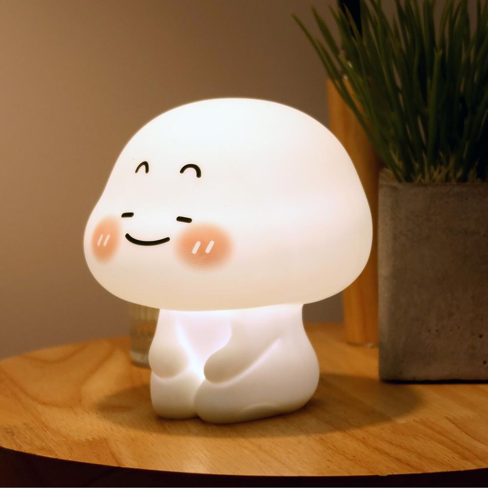 黑白客乖巧宝宝小夜灯|嘚瑟充电情侣生日礼物卡通网红硅胶拍拍灯