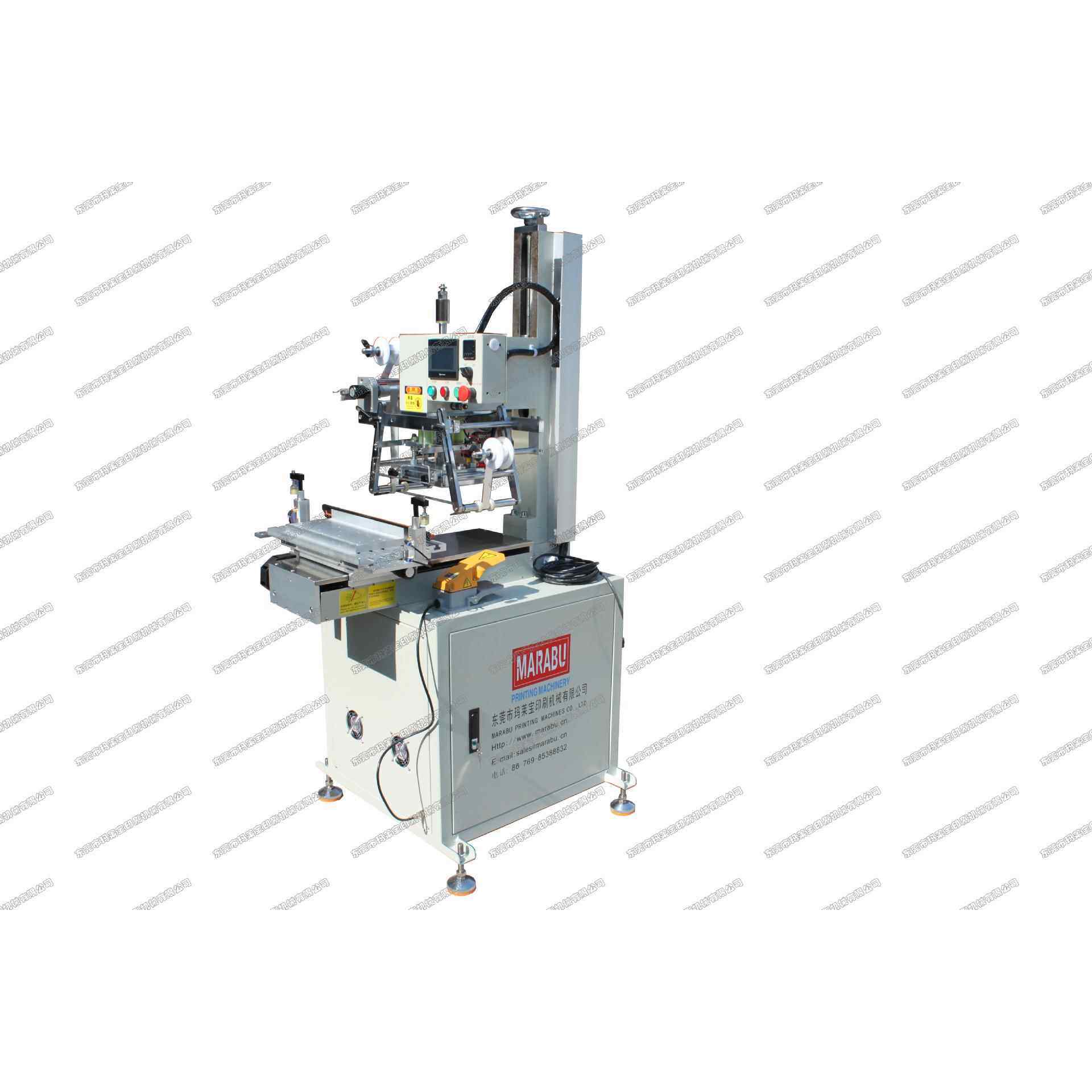 东莞平面烫金机塑胶外壳电视机logo平面烫金机外壳塑胶面板烫印机