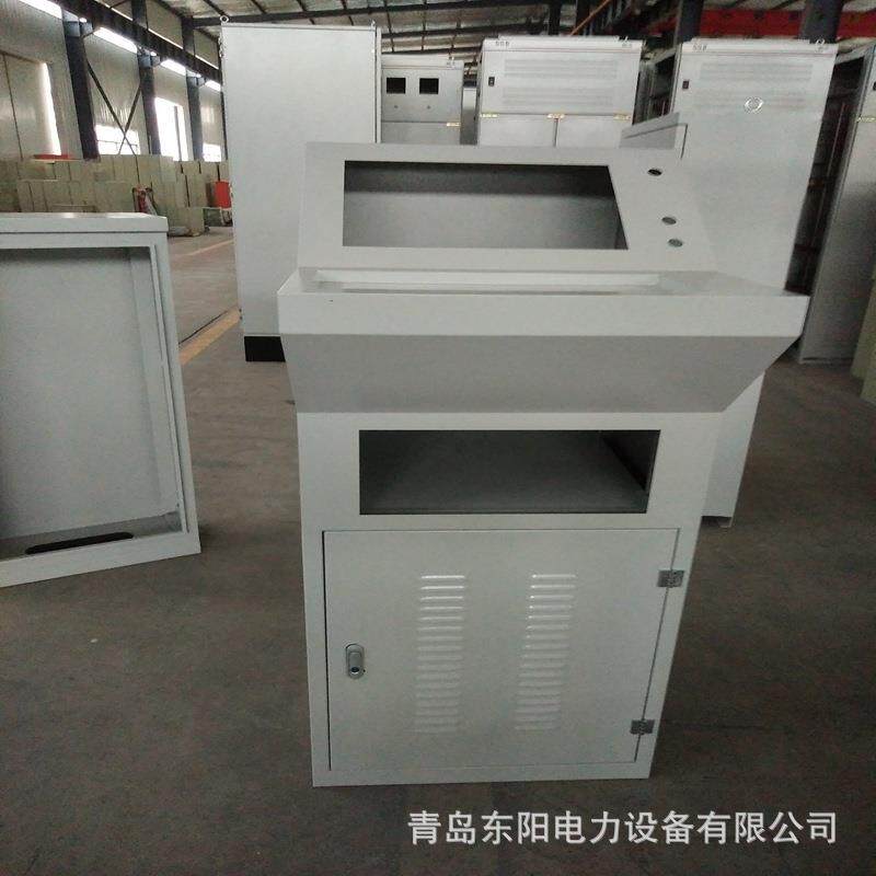 琴式操作台琴式监控操作台集成监控系统来图定制琴台柜