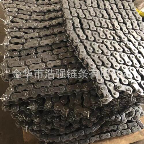 4A/2.5寸单0排精密滚子链条916/双排工业三动排/传/厂家高精度传
