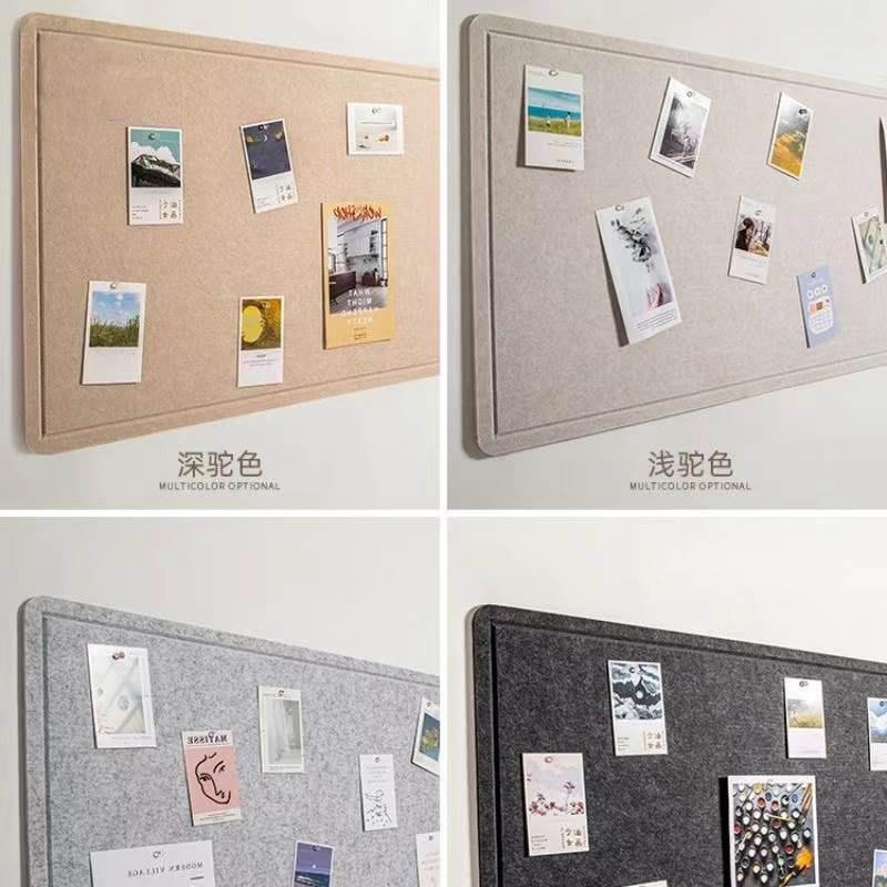 毛毡板墙贴ins风幼儿园环创装饰背景照片墙作品展示留言板软木板