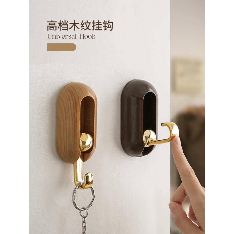 M3NO批发挂钩免打孔入户进门玄关鞋柜置物架钥匙办公室粘钩门后挂