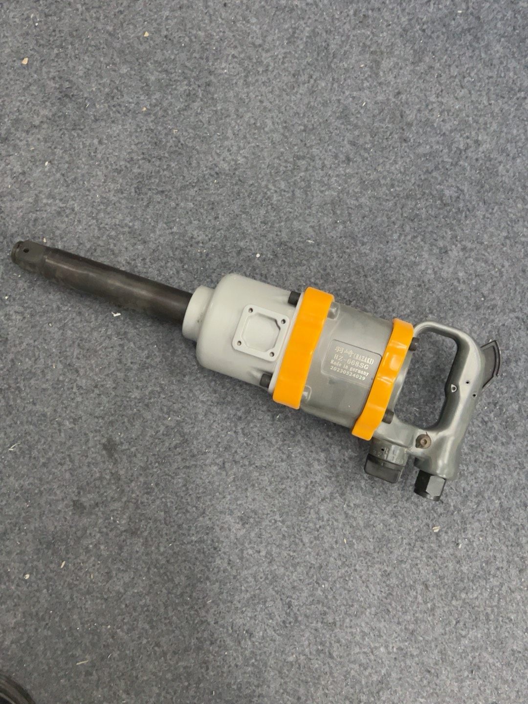 羽崎HZ-668SG长轴中风炮一寸头 几乎全新 重量10公斤