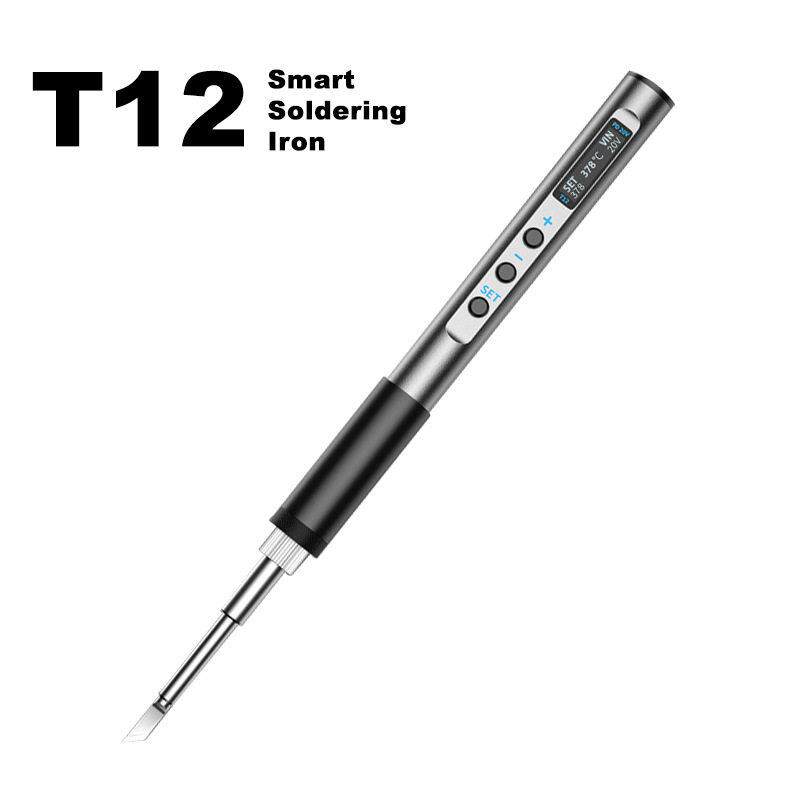 T12PRO数显烙铁焊笔便携式电烙铁迷你PD65W供电数显小型恒温烙铁