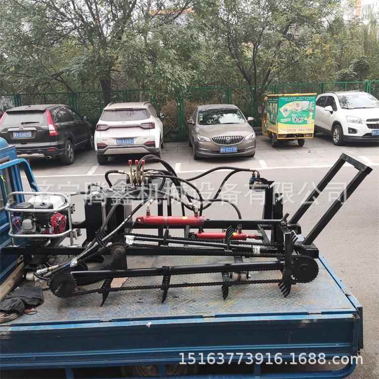 QS240型内燃式边坡收碴机 铁路养护道砟整形机 轨道边坡渣石清理