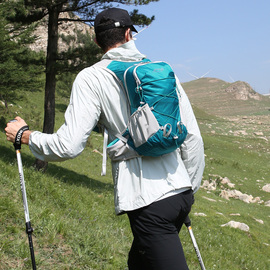 inoxto越野跑背包男双肩女户外轻量化徒步登山包可放登山杖补给包