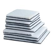 白黑复合棉初效过滤棉烤漆进风口棉鱼缸过滤棉绿白棉蓝白棉阻燃棉