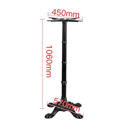 现货铸铁餐桌脚四爪桌腿虎爪中西餐厅咖啡厅酒吧古典台脚支架桌子